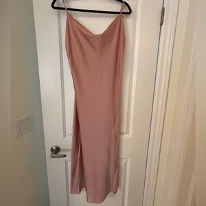 Paper heart Pink Slip Dress midi